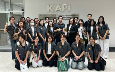 สาขาเทคโนโลยีชีวภาพศึกษาดูงาน ณ สถาบันค้นคว้าและพัฒนาผลิตผลทางการเกษตรและอุตสาหกรรมเกษตร ม.เกษตรศาสตร์สาขาเทคโนโลยีชีวภาพศึกษาดูงาน